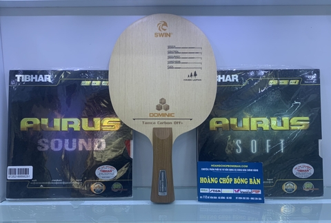 Combo cốt Tamca carbon + Mặt Tibhar Aurus