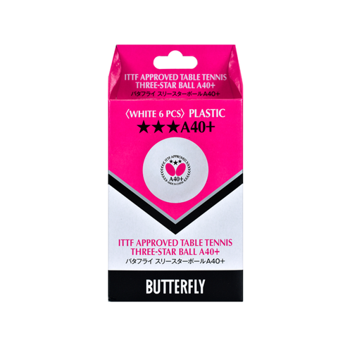 Bóng Butterfly A40+ hộp 6 quả