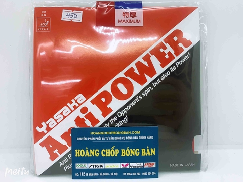 Yasaka Anti Power(mặt chuội)