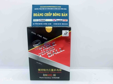 Bóng Yinhe đỏ 3*