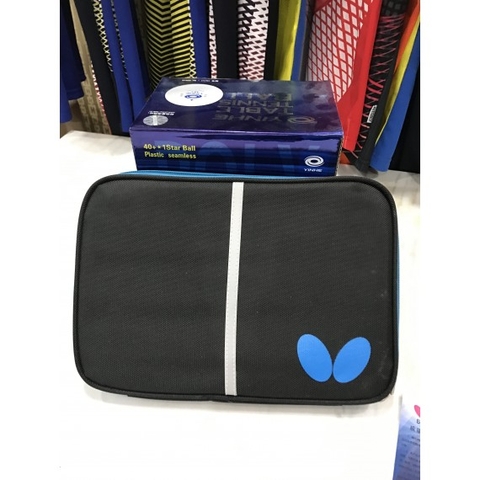 Túi đựng vợt butterfly 2 ngăn màu xanh