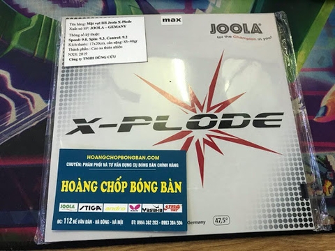 Joola X- Plode