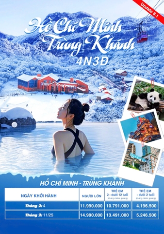 HỒ CHÍ MINH - TRÙNG KHÁNH ƯU ĐÃI THÁNG 2