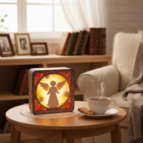 Halom đèn ngủ Shining Angel – Thiên thần ánh sáng