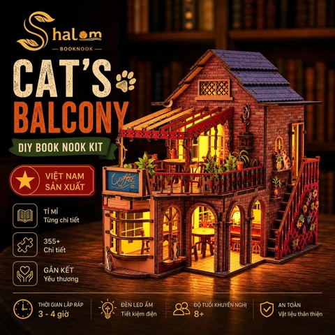 The Cat’s Balcony - Góc ban công nhỏ của mèo
