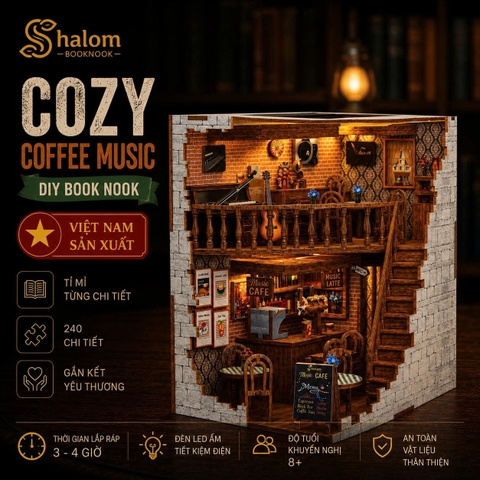 Mô hình Halom Coffee music DIY