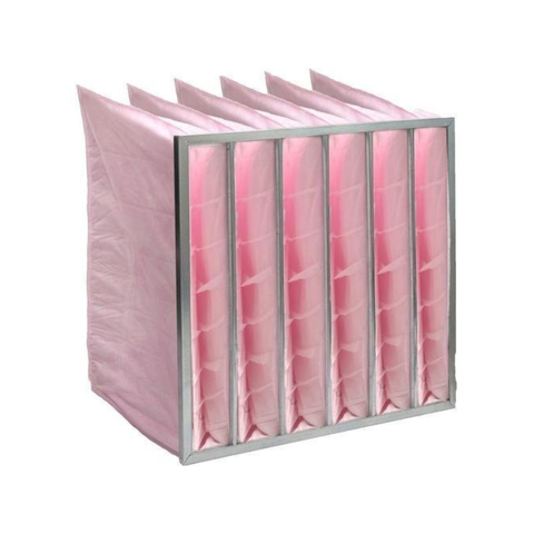 Lọc túi F7 khung tôn 600x300x550mm/6P