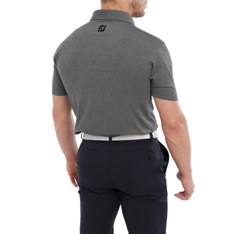 ÁO FOOTJOY Heather Lisle Self Collar Black