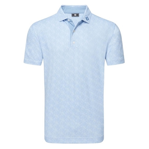ÁO FOOTJOY Speckle Print Lisle BLUE JAY/WHITE