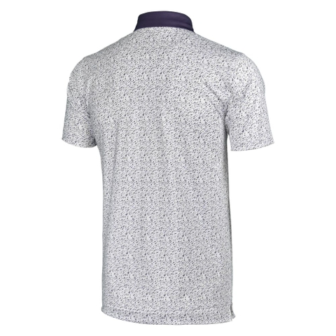 ÁO GOLF HANDEE 6 MÀU ÁO TRẮNG - CỔ TÍM