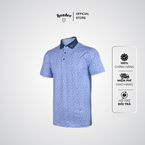 ÁO GOLF HANDEE 6 MÀU CỔ NAVY