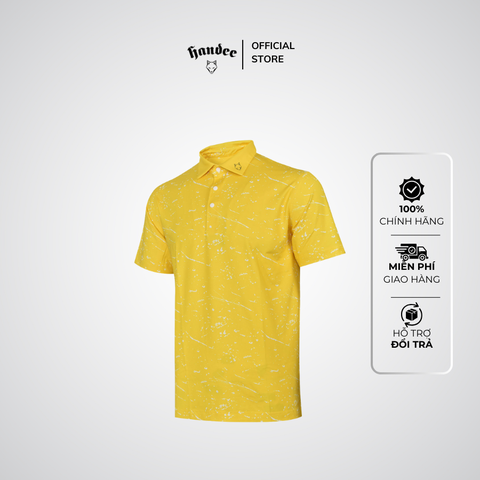 ÁO GOLF HANDEE 6 MÀU YELLOW - WHITE