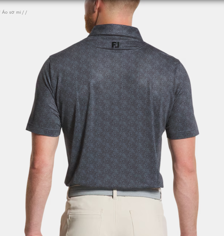 ÁO FOOTJOY Speckle Print Lisle FLINT
