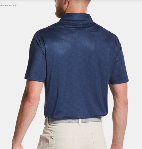 ÁO FOOTJOY Speckle Print Lisle NAVY