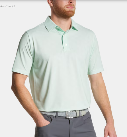 ÁO FOOTJOY Speckle Print Lisle PISTACHIO