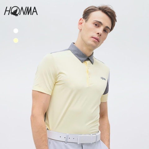 Áo Golf Polo Nam Ngắn Tay Honma HMIC702B803