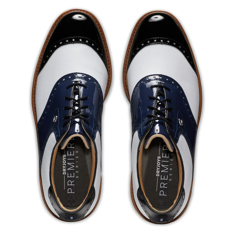 GIÀY FOOTJOY DRYJOYS PREMIERE WHITE/NAVY/BLACK