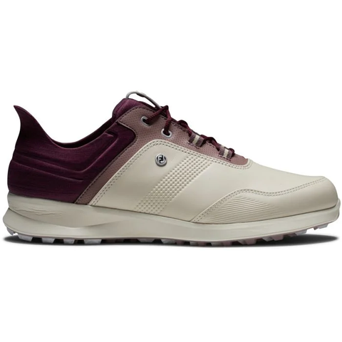 GIÀY FOOTJOY STRATOS VANILLA/MERLOT/MERLOT