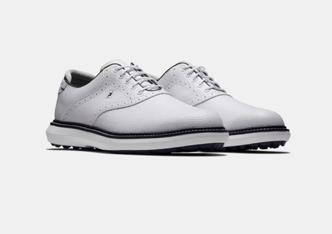 GIÀY FOOTJOY TRADITIONS SPIKELESS WHITE/WHITE/NAVY