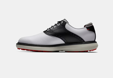 GIÀY FOOTJOY TRADITIONS SPIKELESS WHITE/BLACK