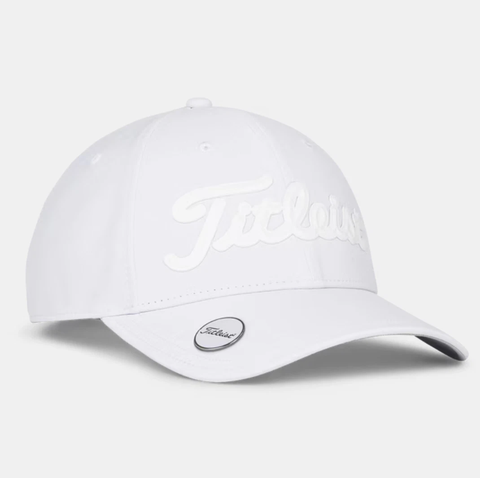 NÓN PLAYERS PERFORMANCE BALL MARKER WHITE/WHITE CORP