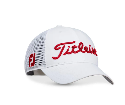 NÓN TOUR PERFORMANCE MESH WHITE/WHITE/RED