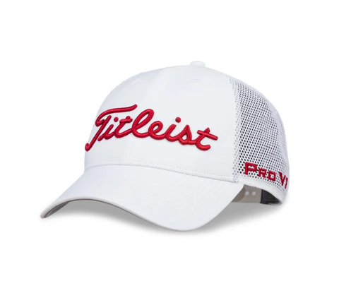 NÓN TOUR PERFORMANCE MESH WHITE/WHITE/RED