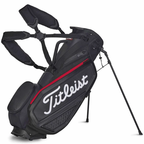Túi gậy Premium Stand Bag màu đen đỏ