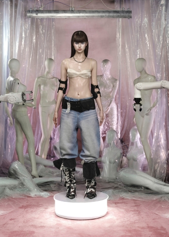 LABEL Silk Underwear Set