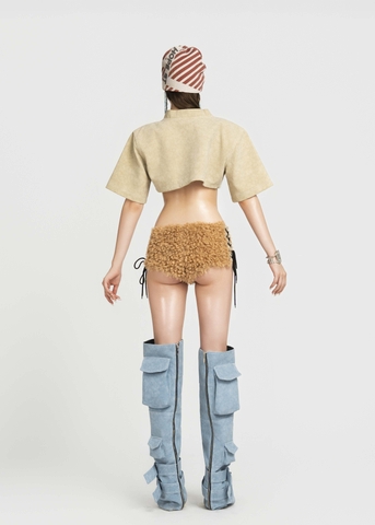 MAP Faux Embroidered Cover Boots
