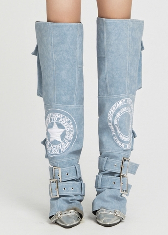 MAP Faux Embroidered Cover Boots