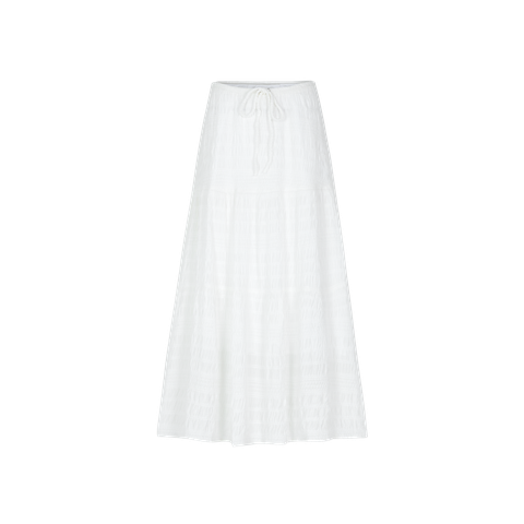 Low Rise Maxi Skirt