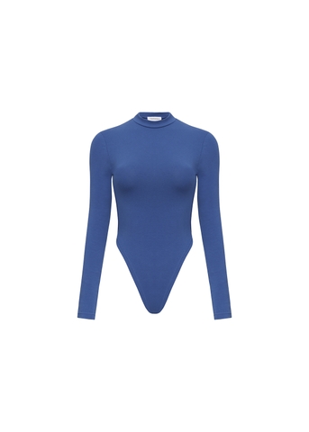 Backless High-Cut Bodysuit