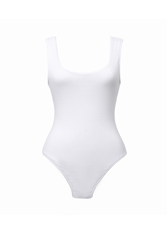 Oval Neck Tank Bodysuit