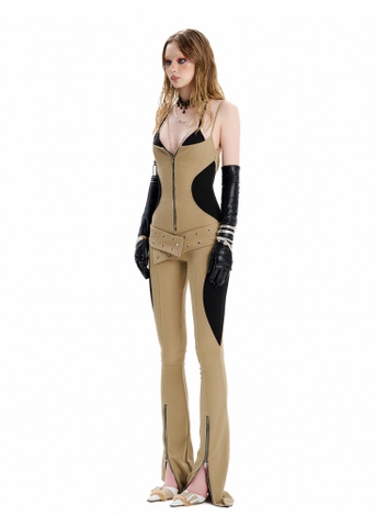 SG.S Cami Flared Bodycon Jumpsuit