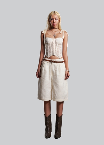 IUNU Linen Jorts Pants