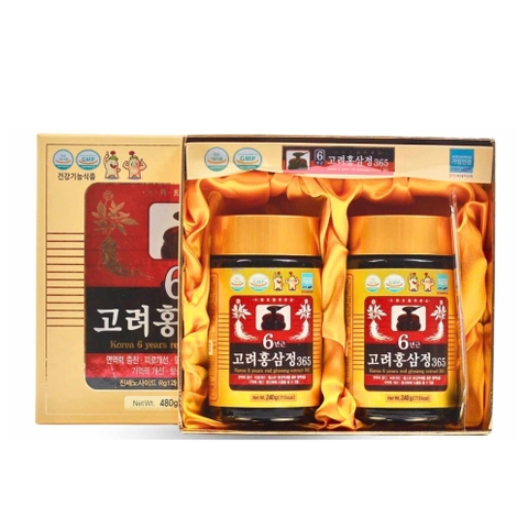 CAO HỒNG SÂM 365 / 고려홍삼정365 
(SET 2 LỌ × 240G)