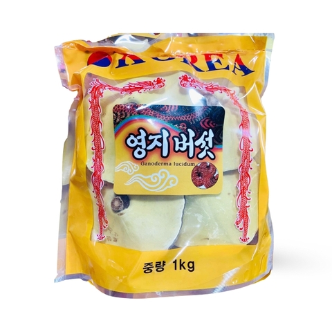 NẤM LINH CHI TÚI VÀNG LOẠI 1(1KG 6-> 8 LÁ)