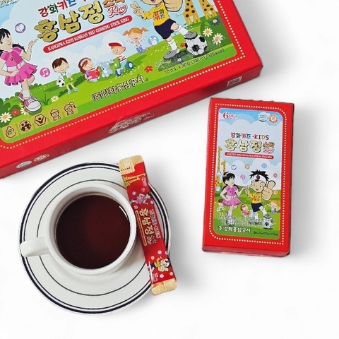 HỒNG SÂM BABY CAO CẤP - KANGHWA KID KOREA RED GINSENG STICK KING