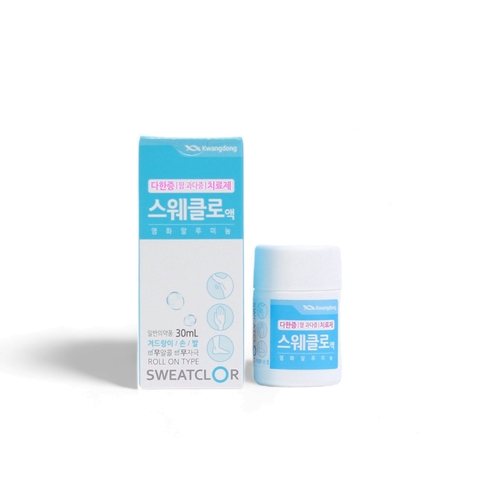 LĂN KHỬ MÙI KWANGDING
Sweatclor Hàn Quốc 30ml