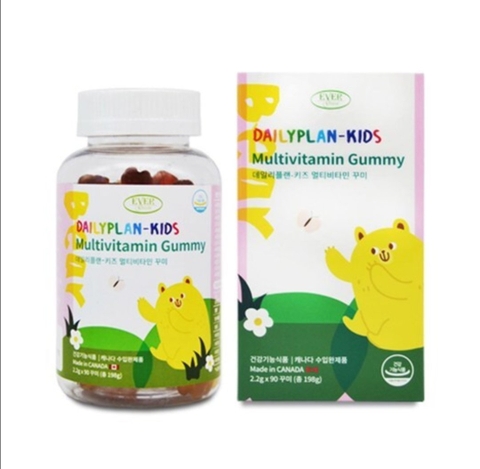 KẸO DẺO BỔ SUNG VITAMIN TỔNG HỢP CHO BÉ DAILYPLAN-KIDS 90 VIÊN