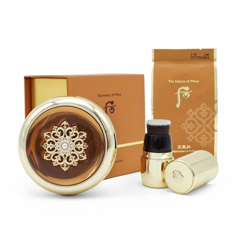 SET PHẤN NƯỚC CHỐNG NẮNG THE HISTORY OF WHOO RADIANT ESSENCE CUSHION SPF50+PA+++
