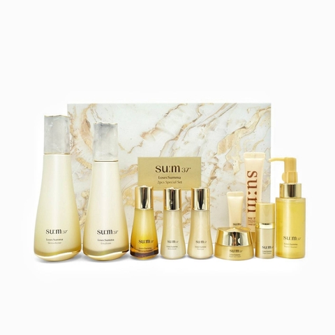 Set dưỡng da tái sinh Su:m37 Losec summa Elixir 10 sản phẩm