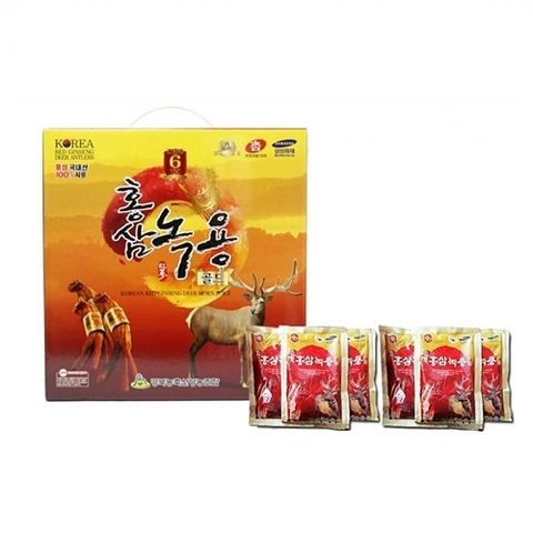 NƯỚC HÔNG SÂM LỘC NHUNG HƯƠU