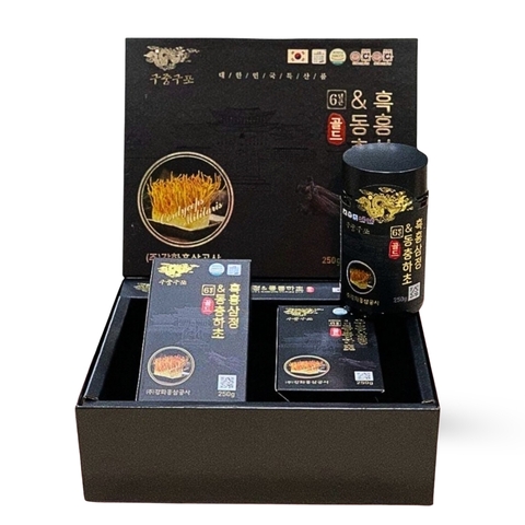 CAO HẮC SÂM ĐÔNG TRÙNG HẠ THẢO (SET 2 LỌ)