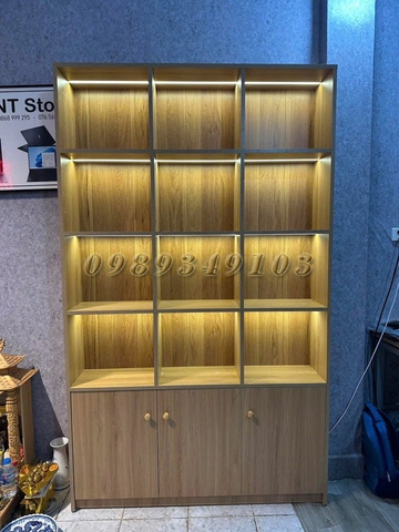 XƯỞNG SẢN XUẤT TỦ KỆ TRƯNG BÀY SẢN PHẨM - NỘI THẤT 386