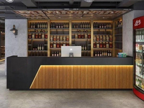 QB006 - Quầy Bar Cafe Độc Đáo 2026