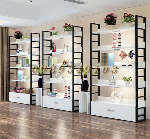 XƯỞNG SẢN XUẤT TỦ KỆ TRƯNG BÀY SẢN PHẨM - NỘI THẤT 386