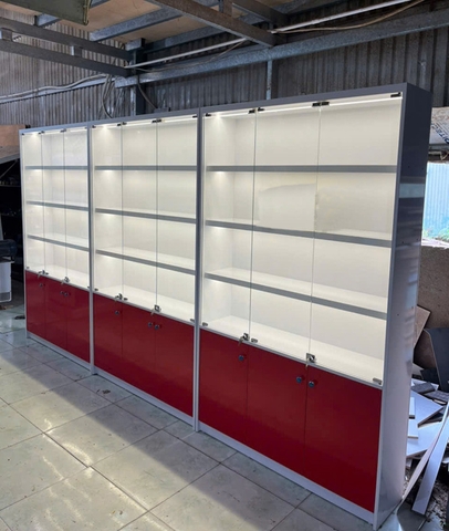 TỦ TRƯNG BÀY CỬA HÀNG ĐIỆN THOẠI - XƯỞNG NỘI THẤT 386