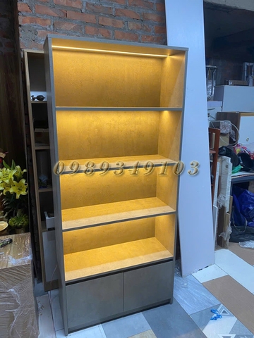 XƯỞNG SẢN XUẤT TỦ KỆ TRƯNG BÀY SẢN PHẨM - NỘI THẤT 386